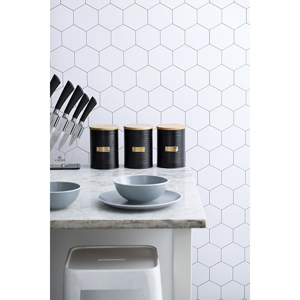 Boîte à café 1L noire Typhoon - Mathon - 4