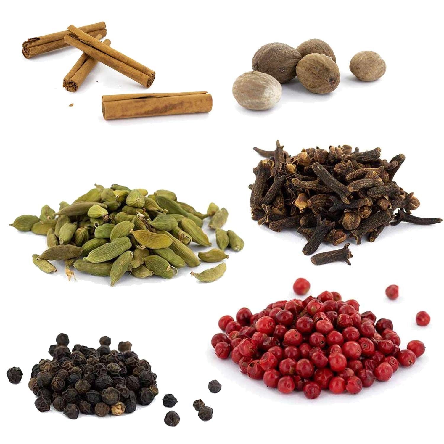 Kit 6 épices à moudre bio Aromandise - Mathon