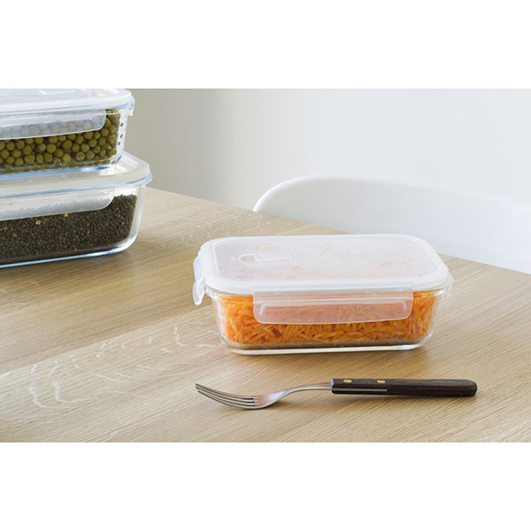 Boîte rectangulaire en verre 1L Pebbly - Mathon - 3