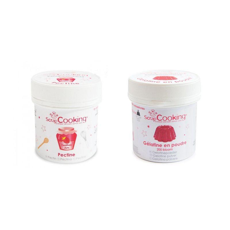 Pectine 50 g + gélatine 50 g Scrapcooking - Mathon