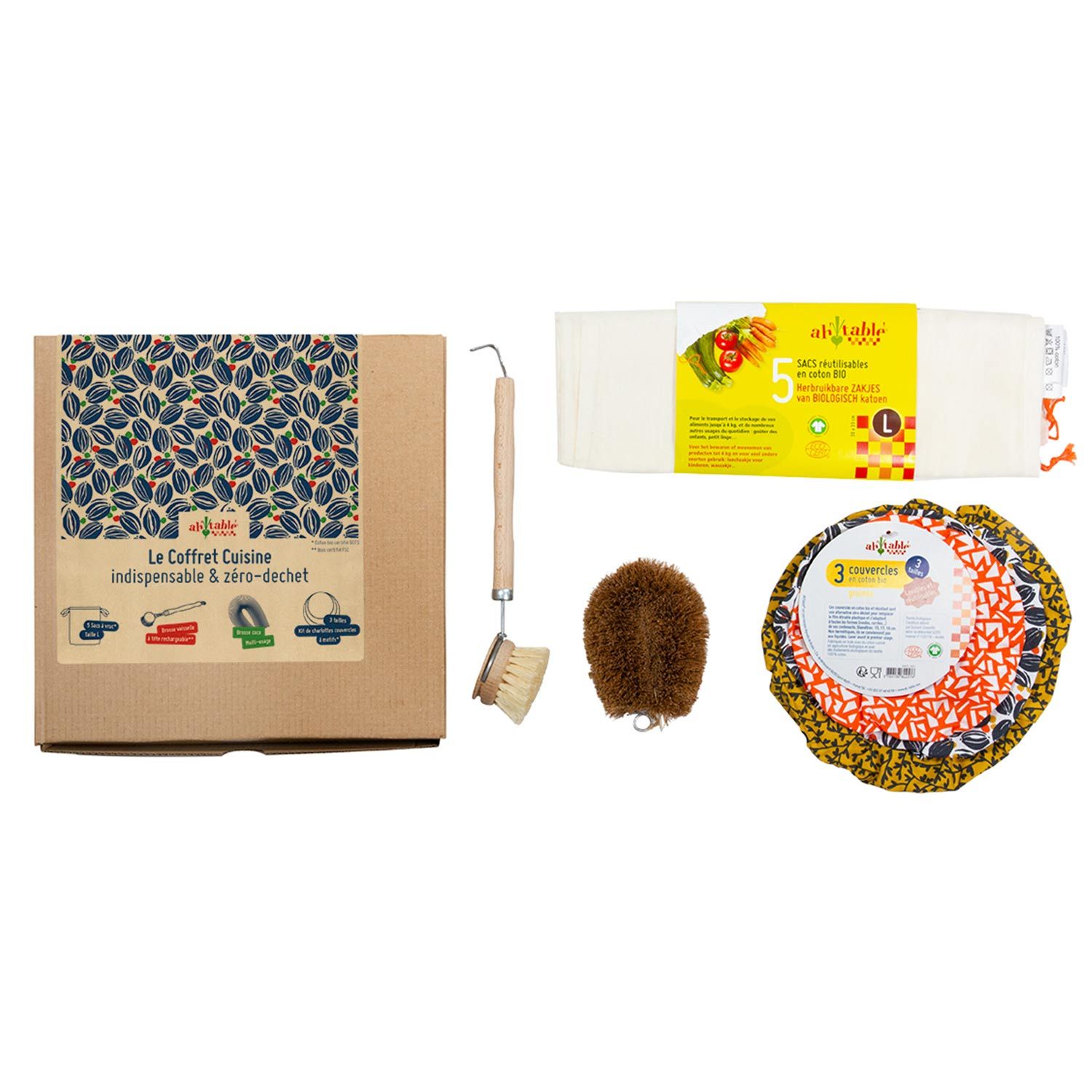 Coffret cadeau cuisine zéro déchet Ecodis - Mathon