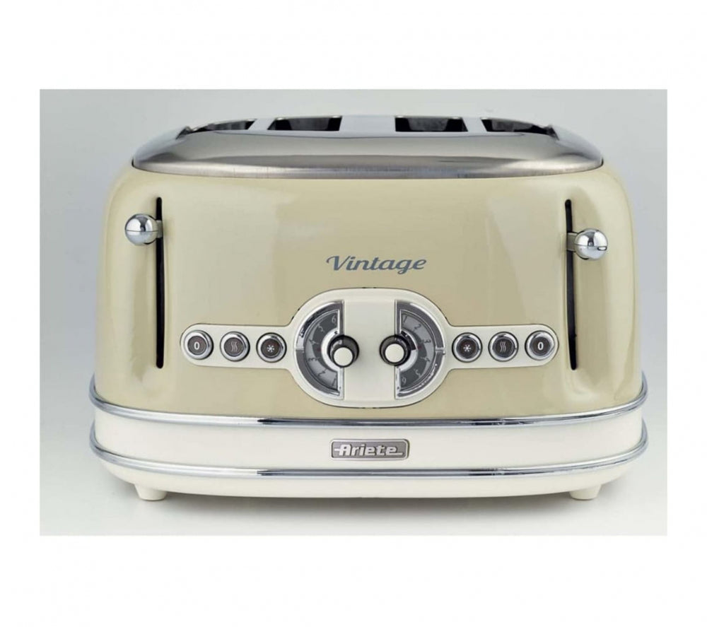 Grille pain 4 fentes Vintage 156 1 1630 W Beige