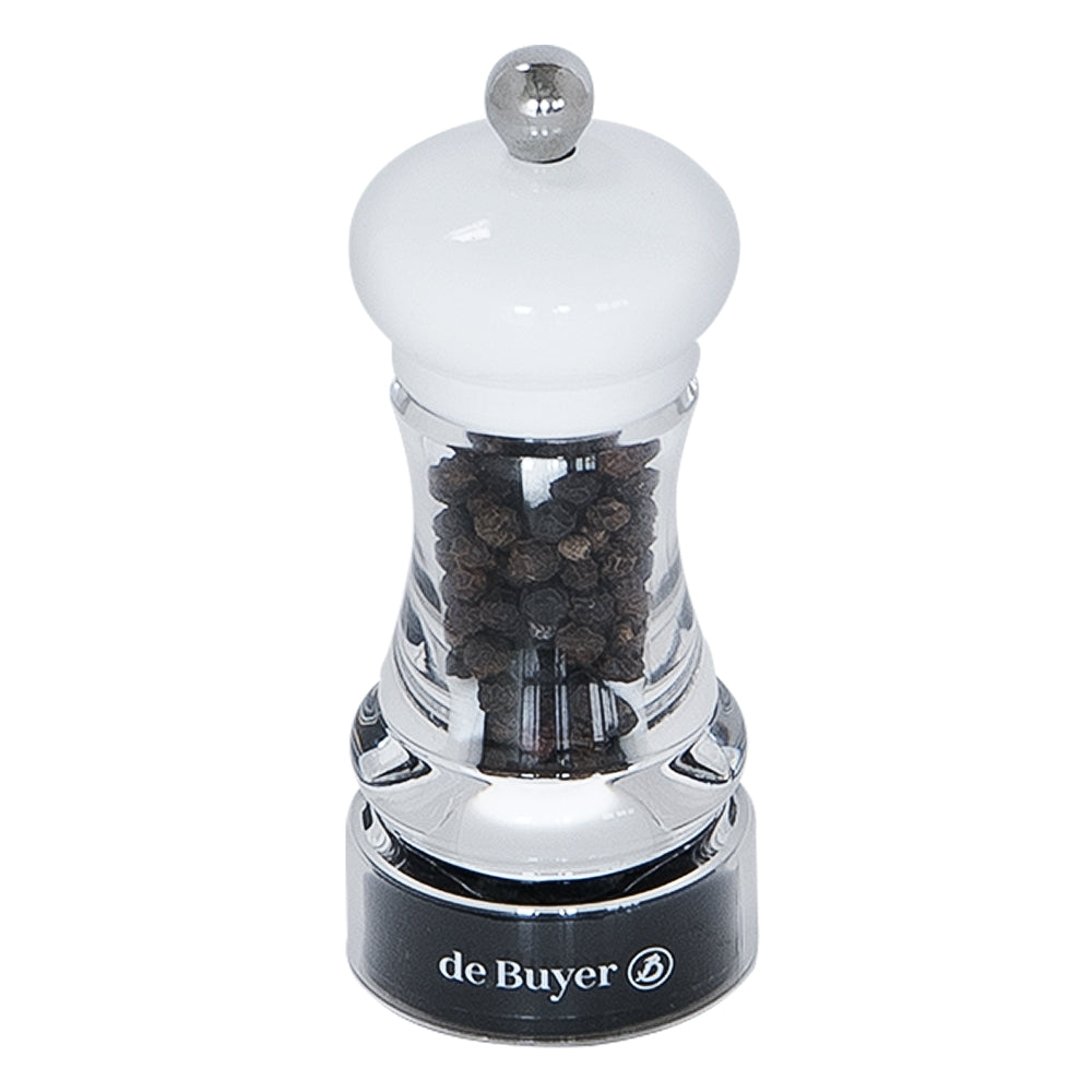 Moulin à épice Hip Hop 11 cm Blanc De Buyer - Mathon