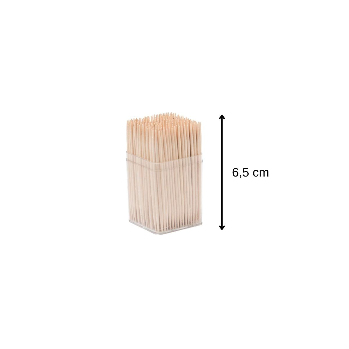 Lot de 300 cure-dents en bois dans une boîte avec couvercle Wood Edition Fackelmann - Mathon - 3