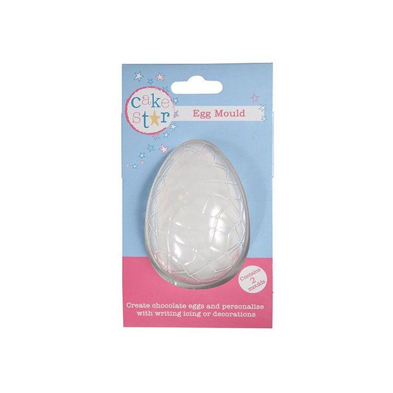 Moule rigide pour œuf en chocolat - Petit format CakeSupplies - Mathon