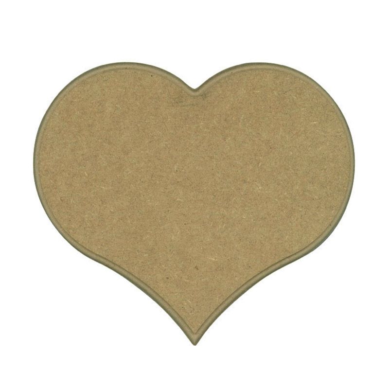 Dessous de plat en bois MDF - Coeur Aladine - Mathon