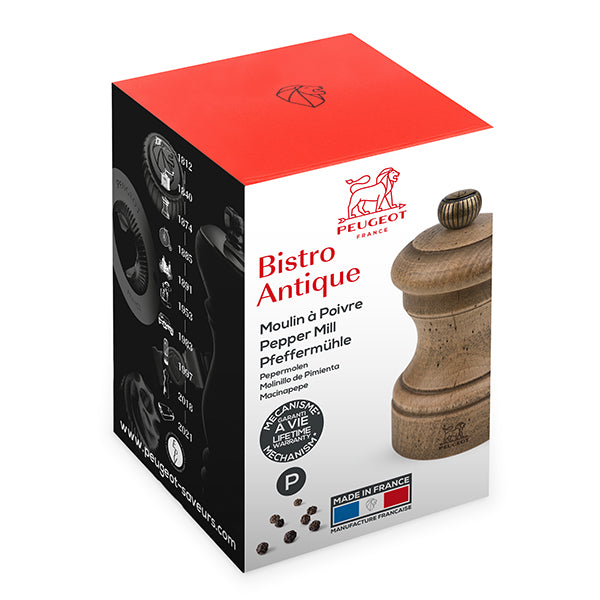Moulin à poivre bistrot antique 10 cm Peugeot - Mathon - 3