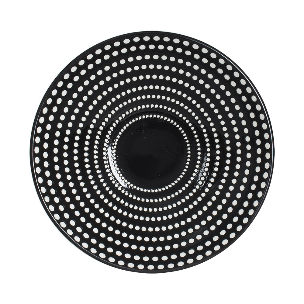 Assiette creuse Galaxy pois 19 cm (lot de 6) Table passion - Mathon - 1