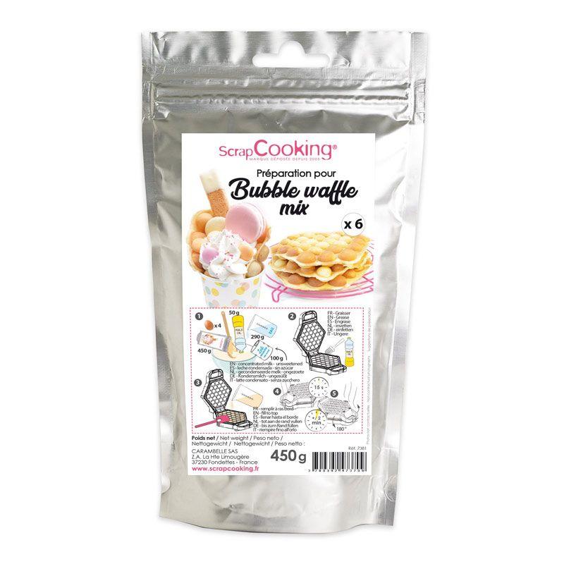 Préparation pour Bubble Waffle - 450 g Scrapcooking - Mathon