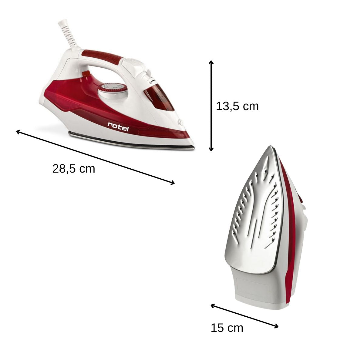 Fer à repasser vapeur avec fil Accessoires Intérieur Rotel - Mathon - 3