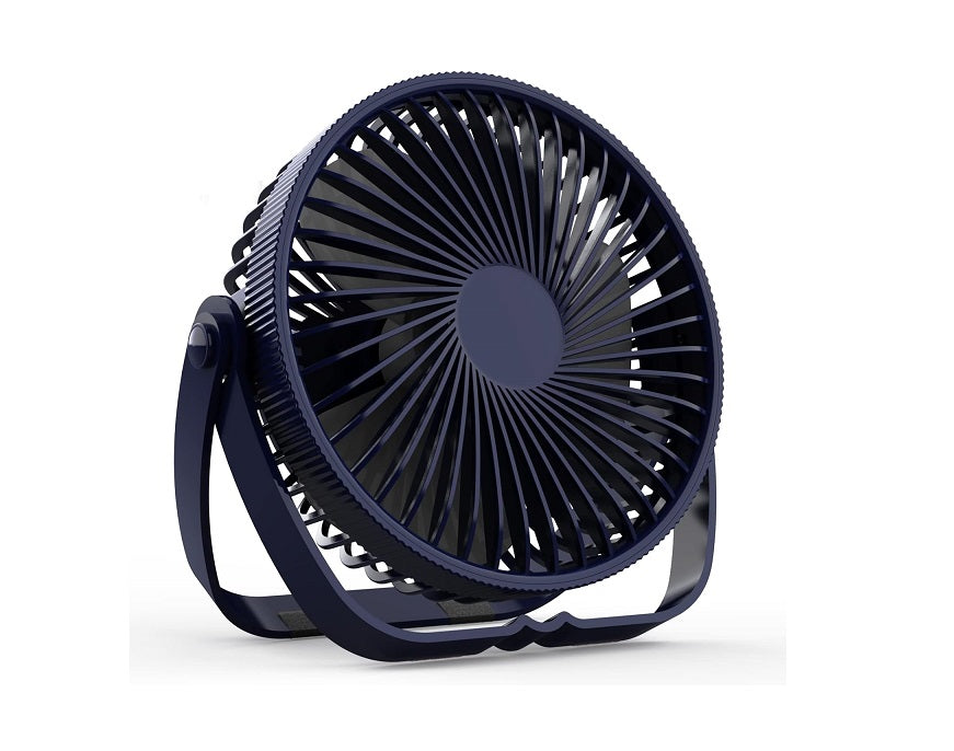 Ventilateur de Bureau à 3 Vitesses bleu Vendos85 - Mathon
