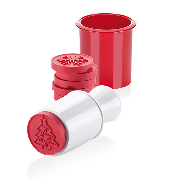 Tampon à biscuits Noël 6 décors Delicia Tescoma - Mathon - 1