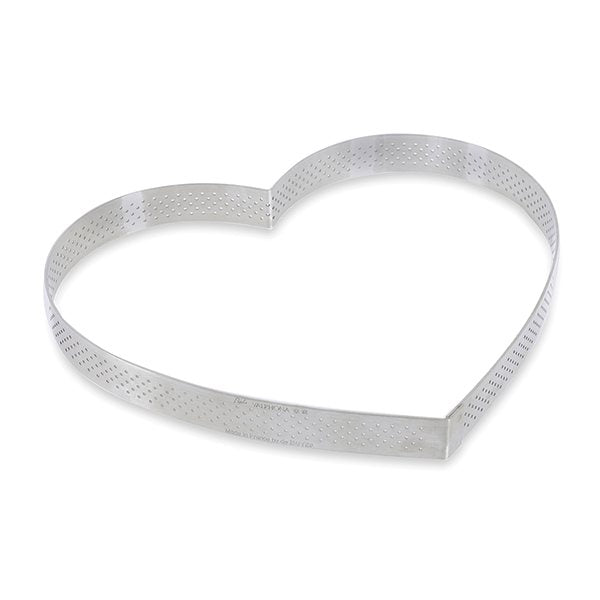 Cercle à tarte perforé Cœur 22 cm De Buyer - Mathon - 3