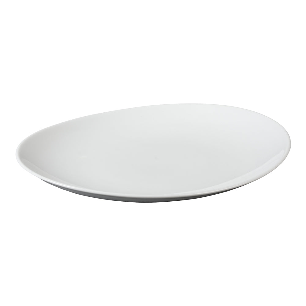 Assiette à steak ovale 30x28 cm (lot de 6) Trend