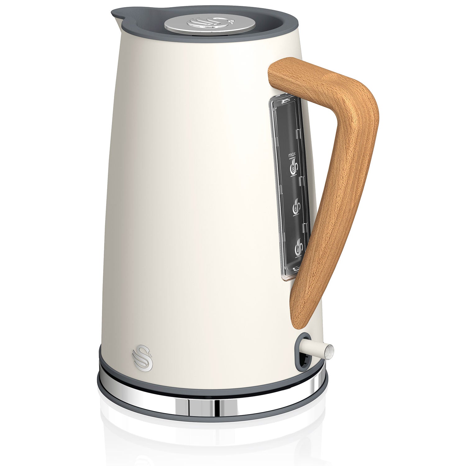 Bouilloire électrique 1,7L Ultra Rapide Sans Fil Design Moderne Nordic 2000 Blanc  SK14610WHTNEU - Mathon - 7