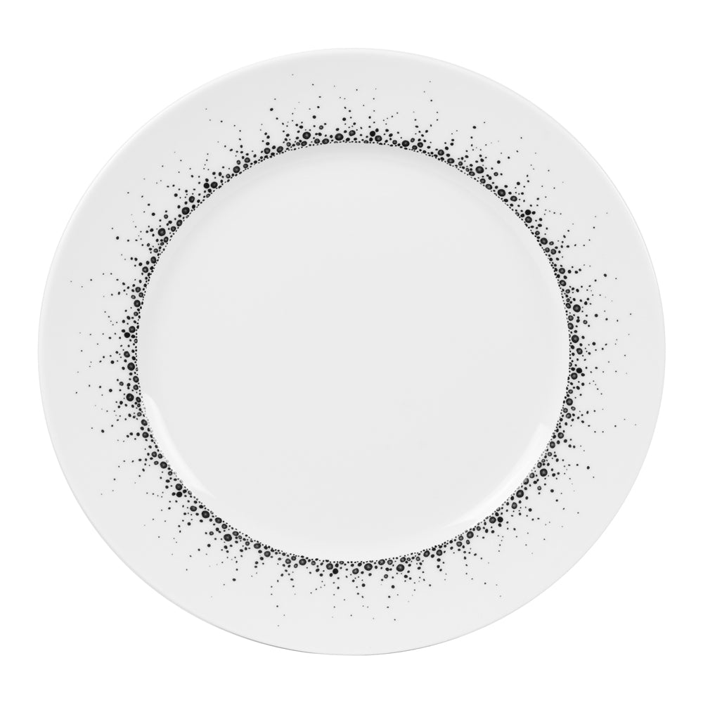 Assiette à dessert Boréalis gris 22 cm (lot de 6) Table passion - Mathon - 1