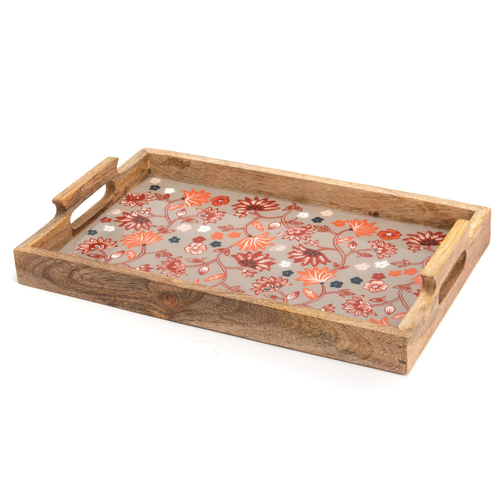 Plateau Anjali rectangle 40x25 cm Amadeus - Mathon - 1