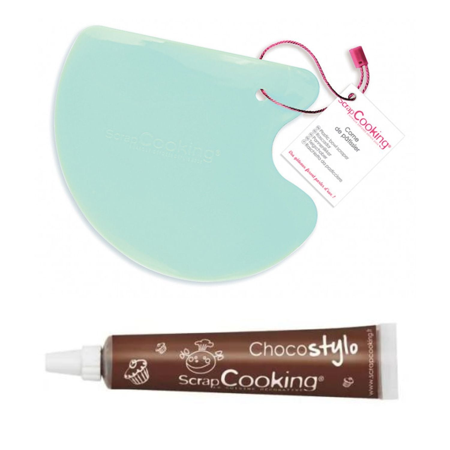 Stylo chocolat + Corne de pâtissier Scrapcooking - Mathon