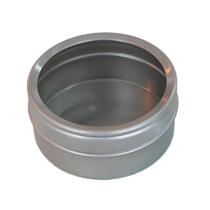 Boîte métallique à couvercle transparent 5,3 x 2,5 cm Toga - Mathon