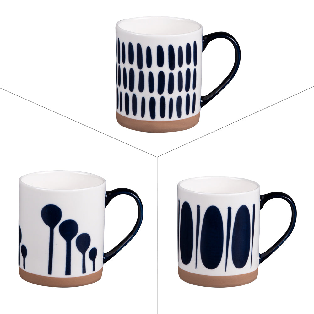 Mug Mikonos 35cl (lot de 3) Table passion - Mathon - 1