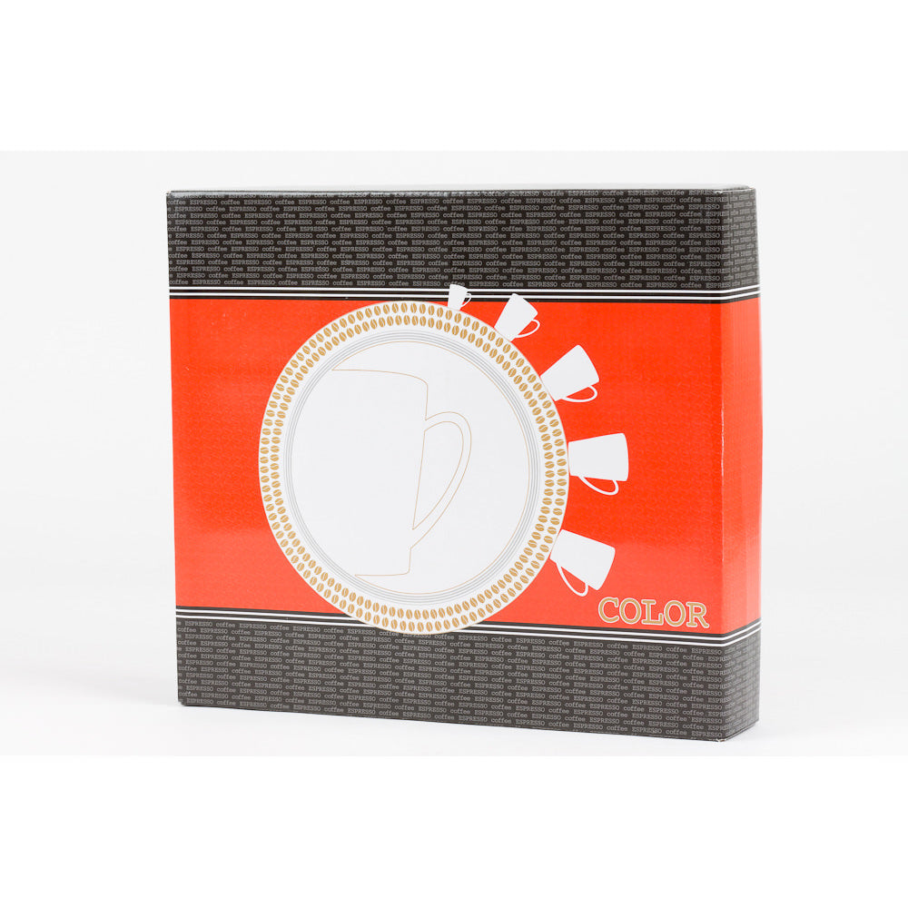 Coffret de 12 tasses à expresso Color 8 cl Table passion - Mathon - 3