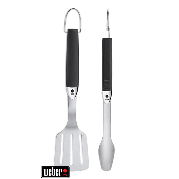 Kit de 2 ustensiles Premium en acier inoxydable Weber - Mathon - 1