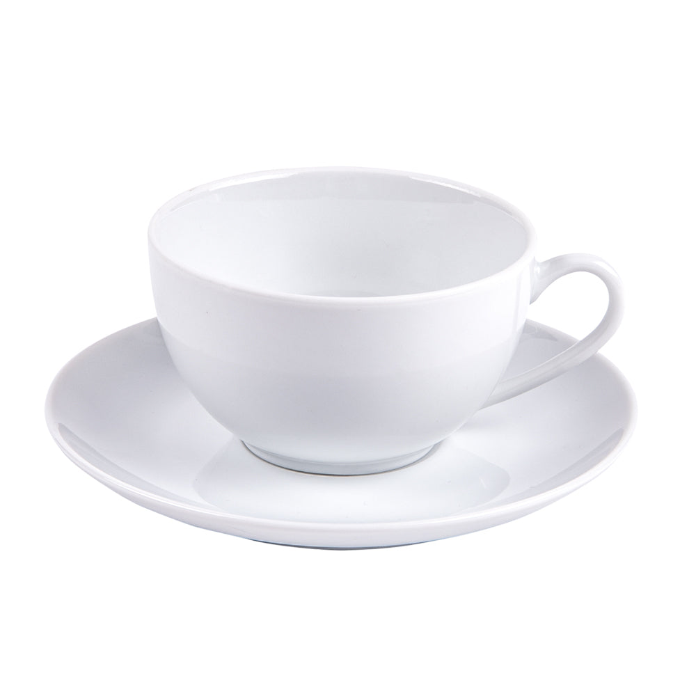 Tasse à thé et sa soucoupe 20 cl Alaska (lot de 2) Table passion - Mathon