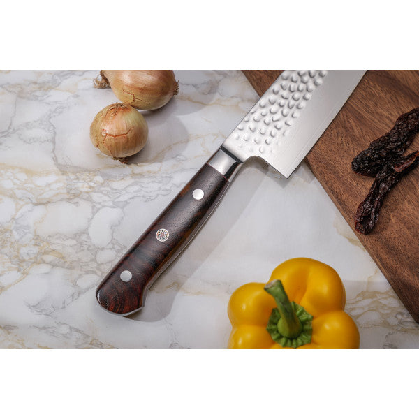 Couteau Fukito Rosewood Damas modèle chef 21cm Fukito - Mathon - 5