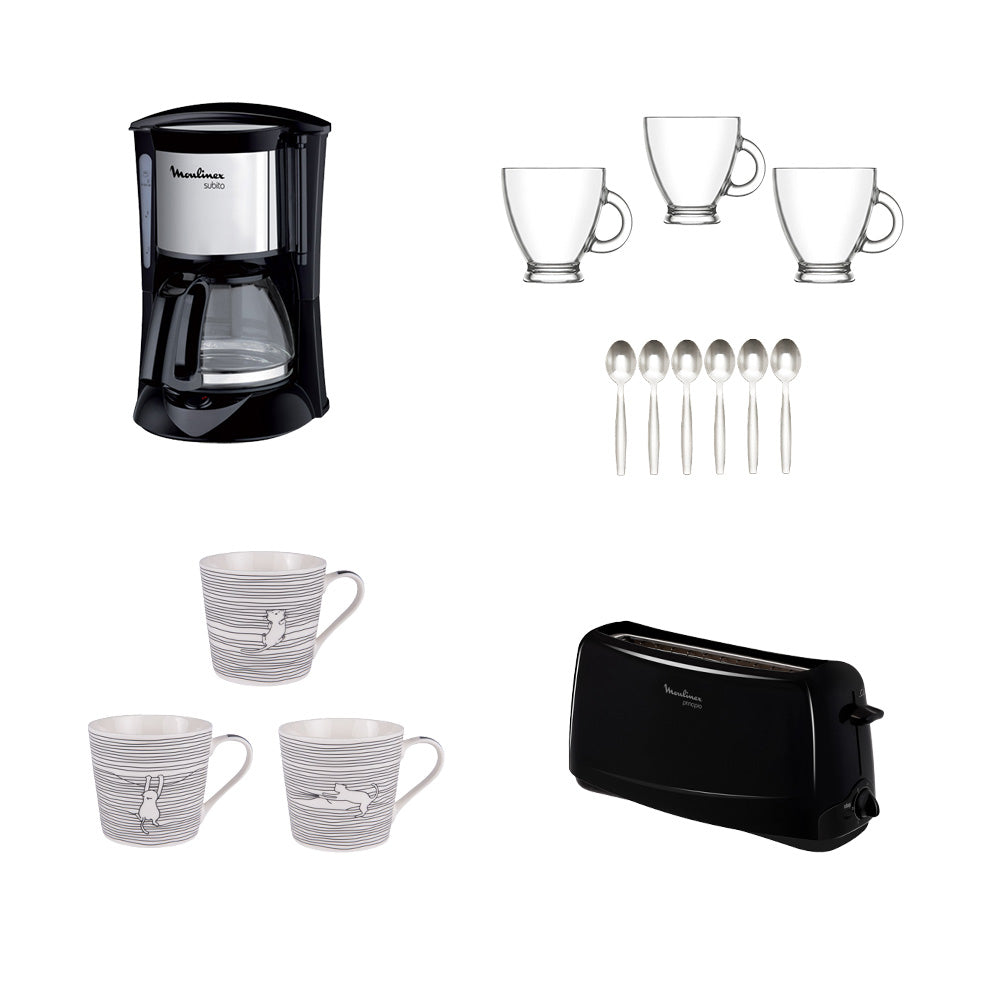Pack Essentiel petit déjeuner 20 pièces Moulinex - Mathon