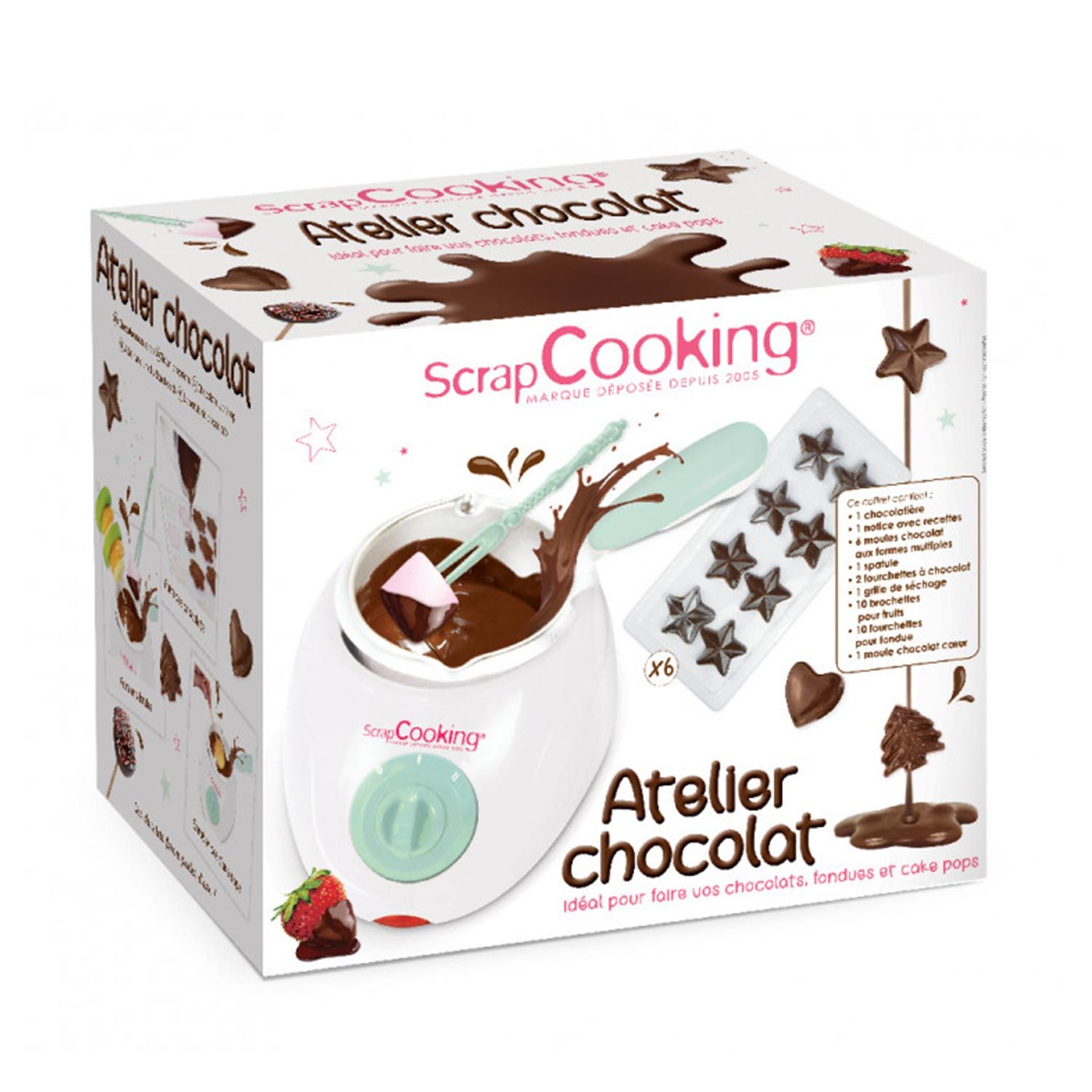 Kit pour fondue au chocolat Scrapcooking - Mathon