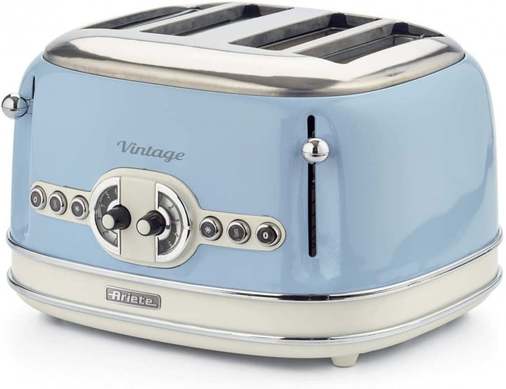 Grille pain 4 fentes Vintage 1630 W 156 3 Celeste Ariete - Mathon - 2