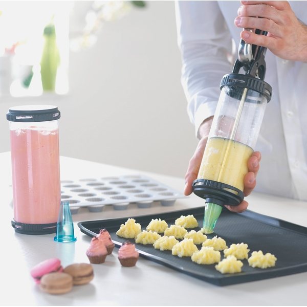 Récipient 2 bouchons pour piston Le Tube De Buyer - Mathon - 2