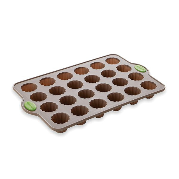 Rigiflex Plaque 24 mini-canelés en silicone structure acier 34 cm Mathon - Mathon - 2