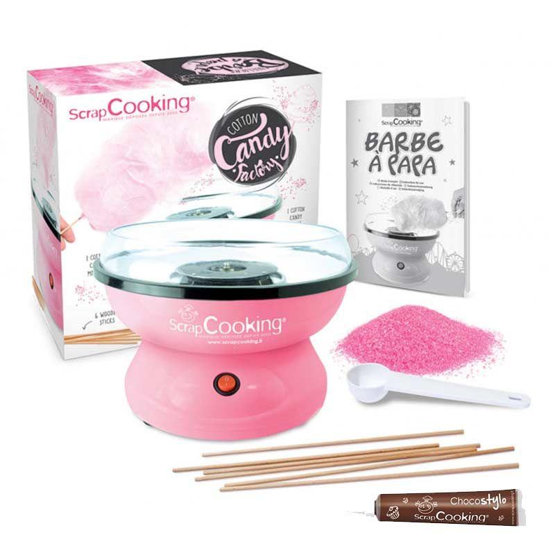 Machine à Barbe à papa + 1 Stylo chocolat Scrapcooking - Mathon