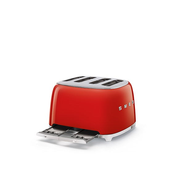 Toaster 4 fentes rouge 2000 W TSF03RDEU Smeg - Mathon - 3