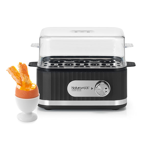 Cuiseur à œufs électrique 6 œufs 400 W noir Naturamix - Mathon - 3