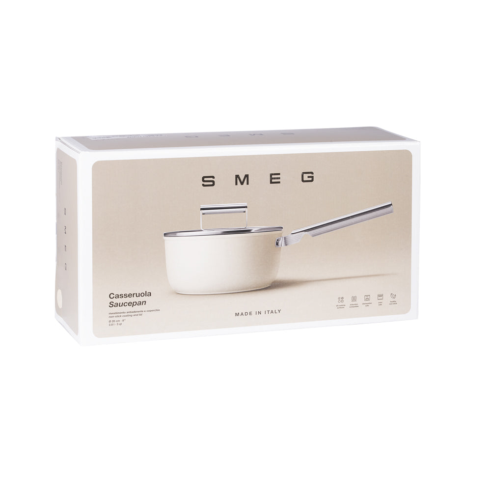 Casserole années 50 20 cm Rouge Smeg - Mathon - 3