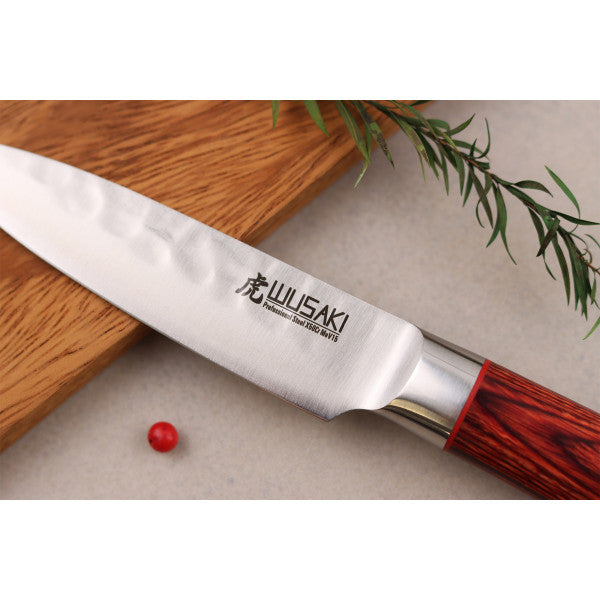 Coffret couteaux Chef + Office Wusaki Pakka X50 Wusaki - Mathon - 6