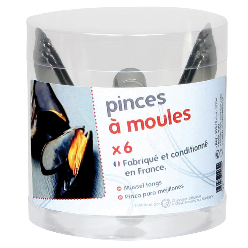 Boîte de 6 pinces à moules Chevalier diffusion - Mathon - 2