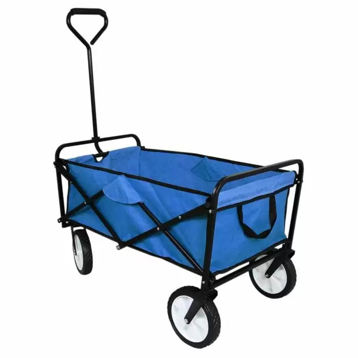 Chariot Pliable de Jardin – Bleu Monstershop - Mathon - 1