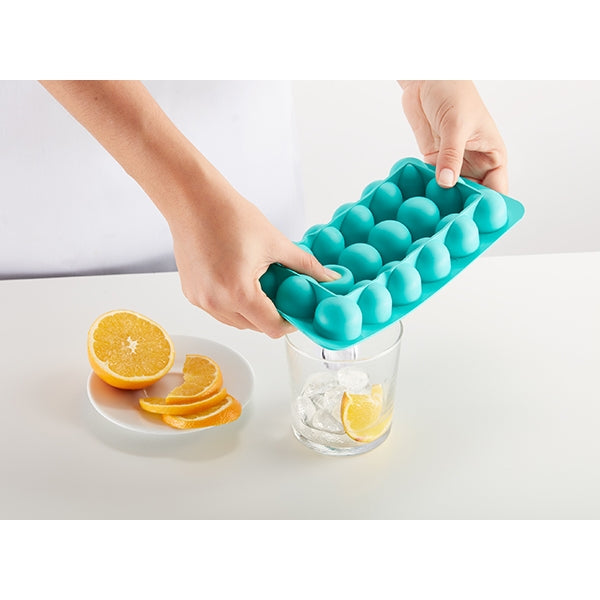 Bac à 18 glaçons ronds avec couvercle Lékué - Mathon - 4