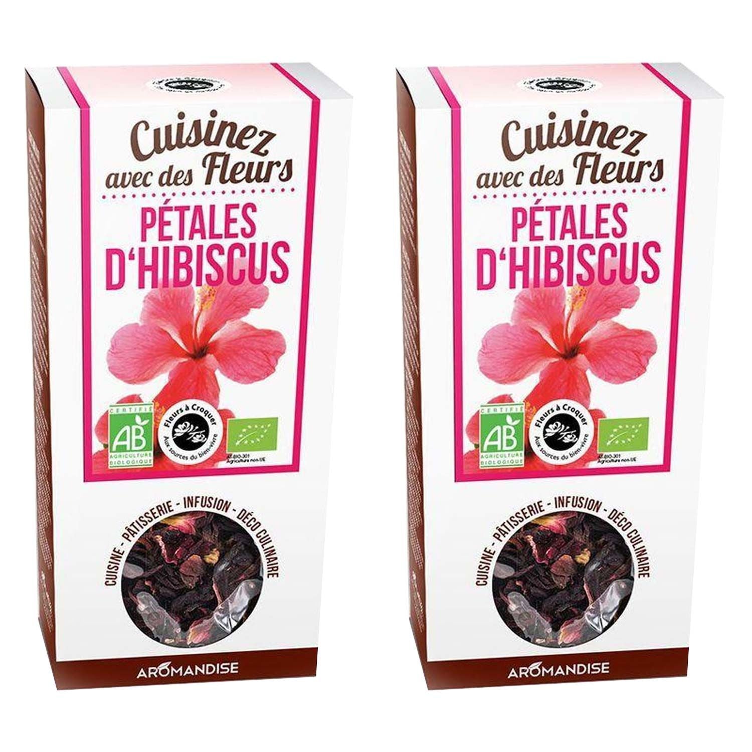 Fleurs comestibles bio - Pétales d