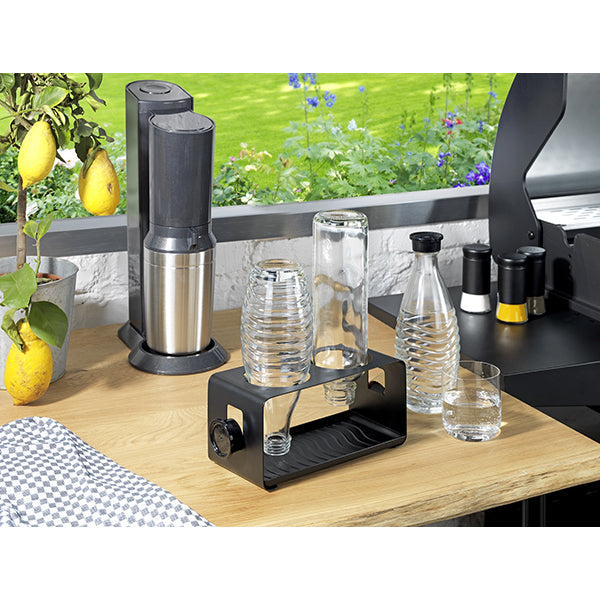 Porte-bouteille DUO noir pour machines à soda Wenko by Maximex - Mathon - 2