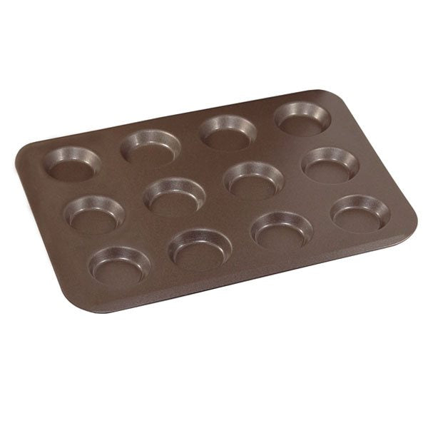 Plaque anti-adhérente 12 mini-tartelettes Gobel - Mathon