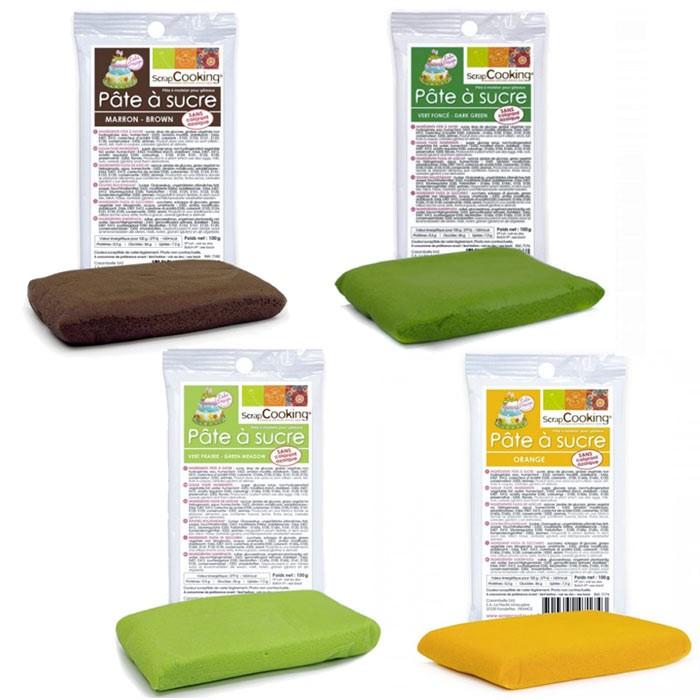 Kit pâte à sucre Potager Scrapcooking - Mathon