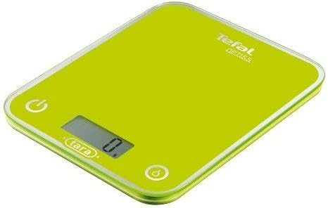 Balance de Cuisine électronique avec fonction tare et écran LCD Vert Anis Tefal - Mathon