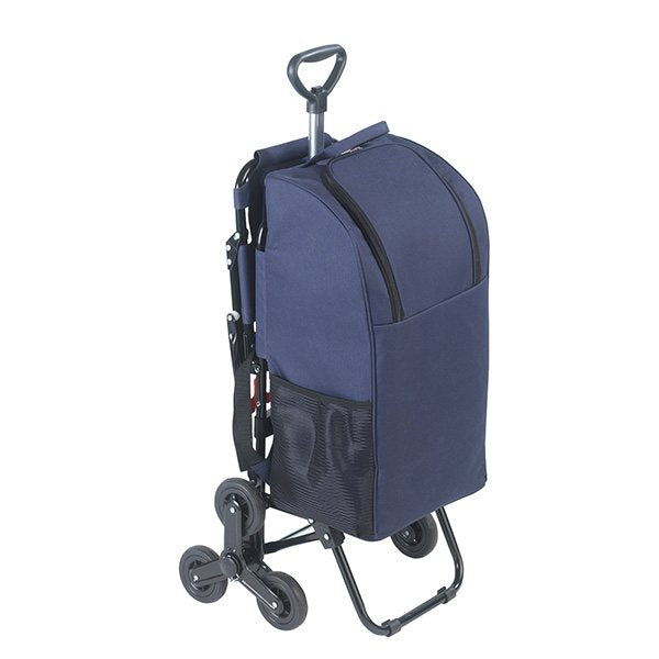 Chariot de courses avec siège bleu Wenko by Maximex - Mathon - 1