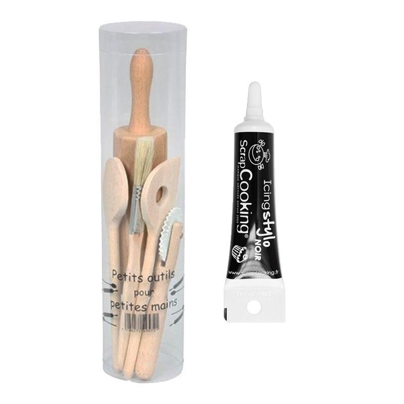 Coffret à pâtisserie pour enfants + Stylo glaçage noir Youdoit - Mathon