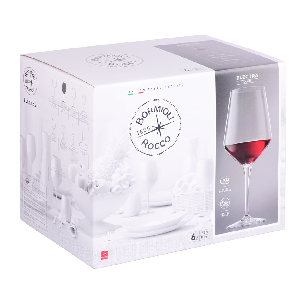 Boîte de 6 Verres à vin Electra 55 cl Bormioli Rocco - Mathon - 2