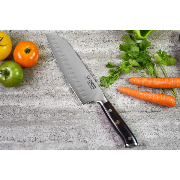 Couteau Fukito Ebene X50 modèle santoku 18cm Fukito - Mathon - 3